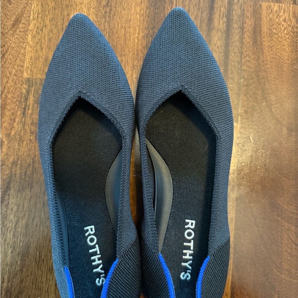 Rothy's Women's Black Flats The Point II